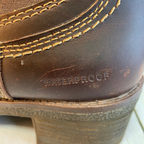 Cougar Daytona Waterproof Brown Leather Ankle Chelsea Boot  Women's Size 10 - Picture 6 of 13